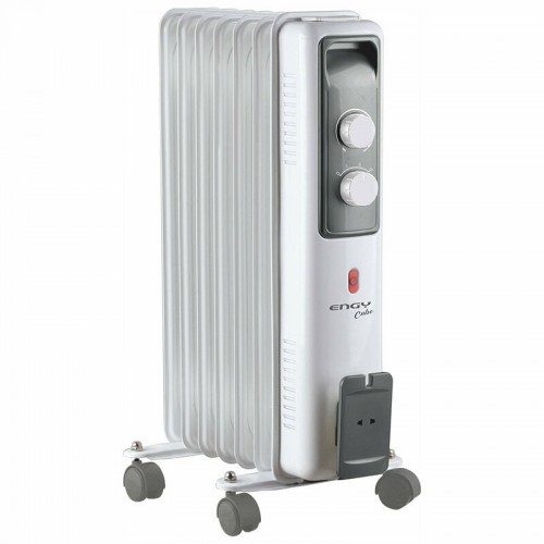 Масляный радиатор Engy EN-2607 Cube (белый) 