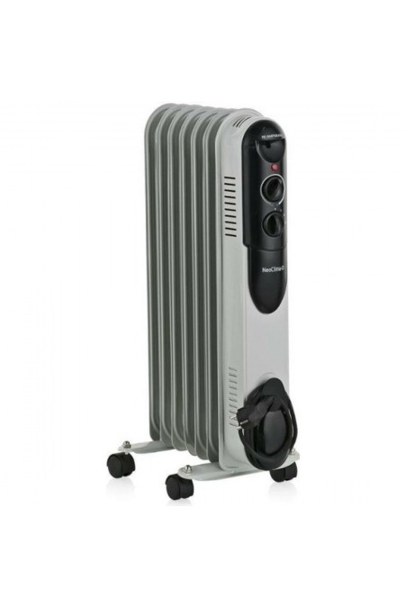 Масляный радиатор NeoClima NC-9307 (серебристый) 