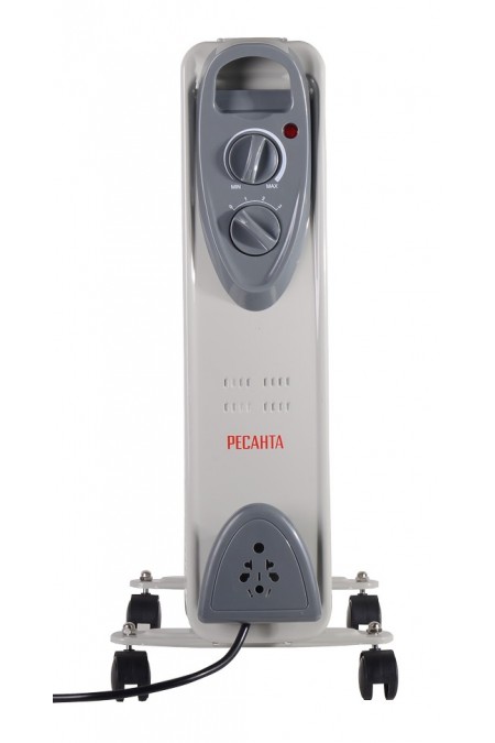 Масляный радиатор РЕСАНТА ОМ-12А (67/3/21) (белый) 1