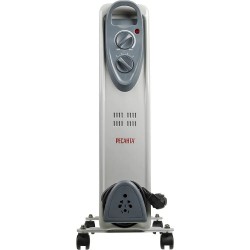 Масляный радиатор РЕСАНТА ОМ-12Н (67/3/9) (белый/серый)