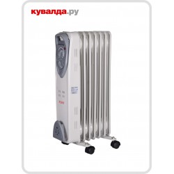 Масляный радиатор РЕСАНТА ОМ-7Н (67/3/7) (белый)