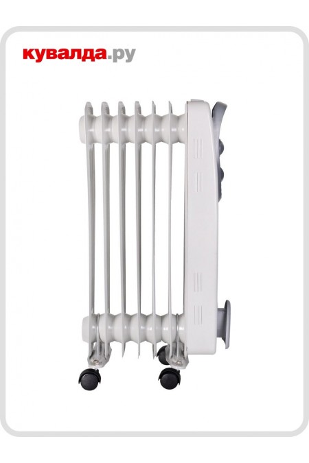 Масляный радиатор РЕСАНТА ОМ-7Н (67/3/7) (белый) 1