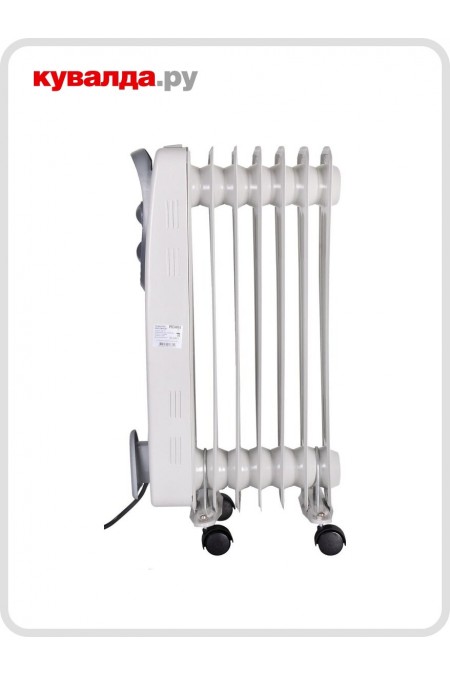 Масляный радиатор РЕСАНТА ОМ-7Н (67/3/7) (белый) 2
