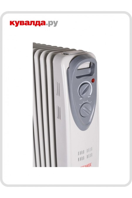 Масляный радиатор РЕСАНТА ОМ-7Н (67/3/7) (белый) 6