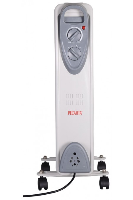 Масляный радиатор РЕСАНТА ОМ-9А (67/3/16) (белый) 1