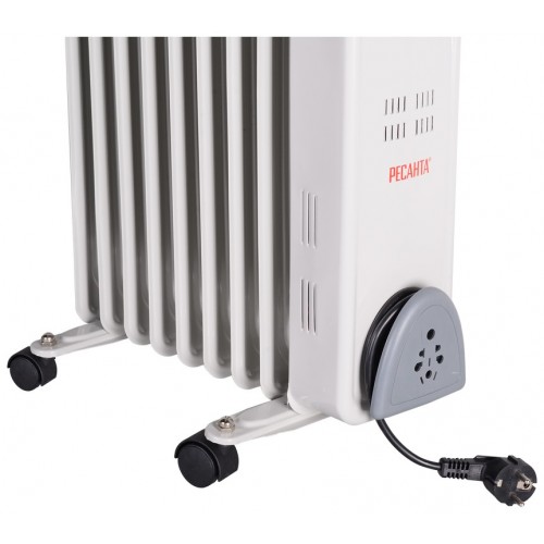 Масляный радиатор РЕСАНТА ОМ-9А (67/3/16) (белый) 9