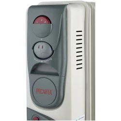 Масляный радиатор РЕСАНТА ОМ-9НВ (67/3/11) (белый/серый)