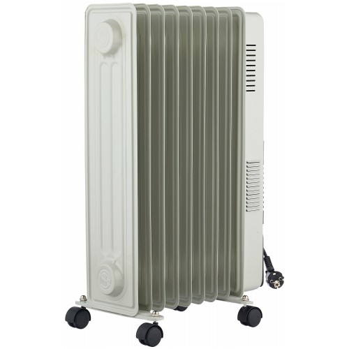 Масляный радиатор РЕСАНТА ОМ-9НВ (67/3/11) (белый/серый) 1