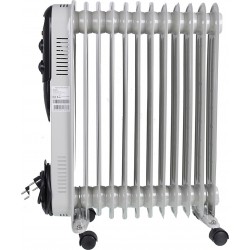 Масляный радиатор РЕСАНТА ОМПТ-12Н (67/3/5) (белый)