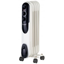 Масляный радиатор РЕСАНТА ОМПТ-5Н (67/3/2) (белый/черный)