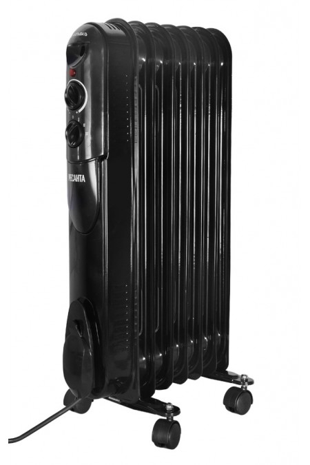 Масляный радиатор РЕСАНТА ОМПТ-7НЧ (67/3/13) (черный) 