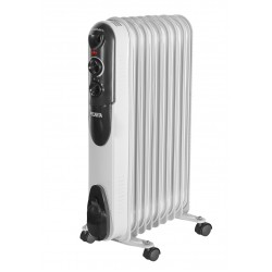 Масляный радиатор РЕСАНТА ОМПТ-9Н/9НЧ (67/3/4) (белый/серебристый)