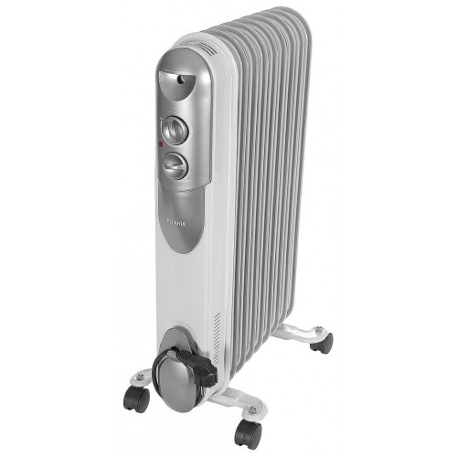 Масляный радиатор РЕСАНТА ОМПТ-9Н/9НЧ (67/3/4) (белый/серебристый) 