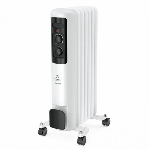 Масляный радиатор Royal Clima Guarda ROR-GU7-1500M (белый/серый) 