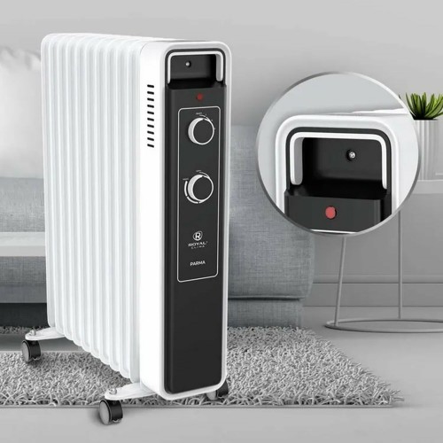 Масляный радиатор Royal Clima Parma ROR-PR11-2500M (белый/черный) 8