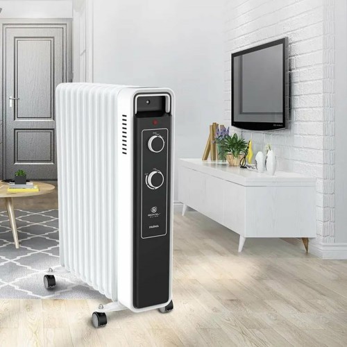 Масляный радиатор Royal Clima Parma ROR-PR11-2500M (белый/черный) 9