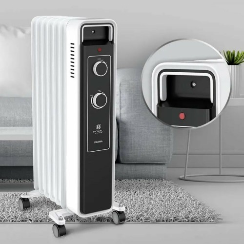 Масляный радиатор Royal Clima Parma ROR-PR7-1500M (белый/черный) 5