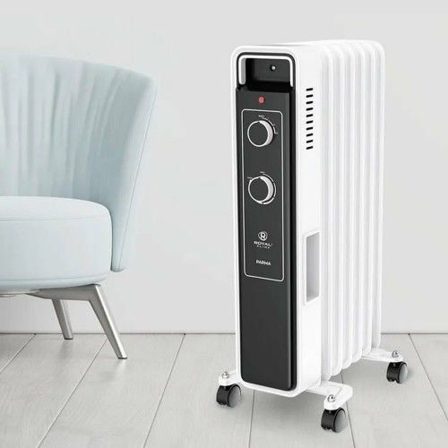 Масляный радиатор Royal Clima Parma ROR-PR7-1500M (белый/черный) 6