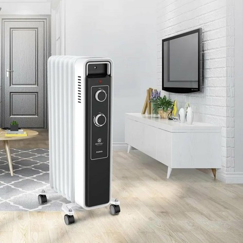 Масляный радиатор Royal Clima Parma ROR-PR7-1500M (белый/черный) 7