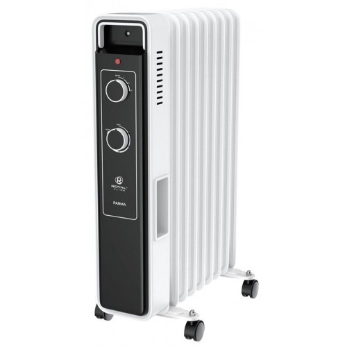 Масляный радиатор Royal Clima Parma ROR-PR9-2000M (белый/черный) 