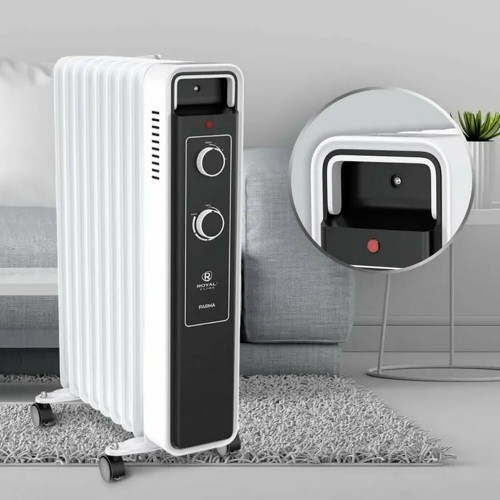 Масляный радиатор Royal Clima Parma ROR-PR9-2000M (белый/черный) 7