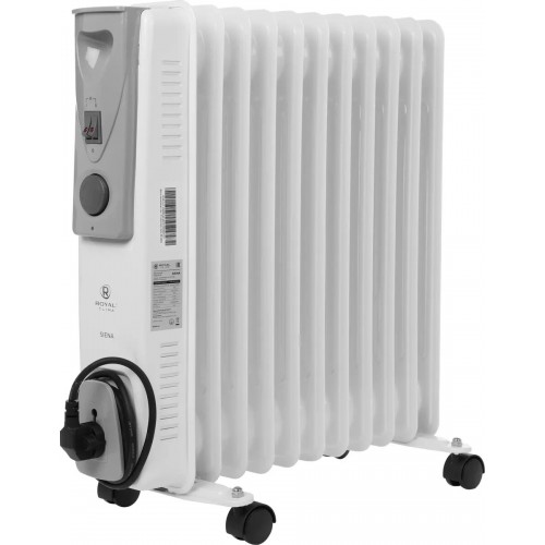 Масляный радиатор Royal Clima ROR-S11-2500M (белый/серый) 2