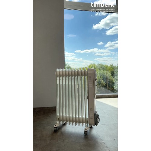 Масляный радиатор Timberk TOR 21.1507 SLX (белый) 1