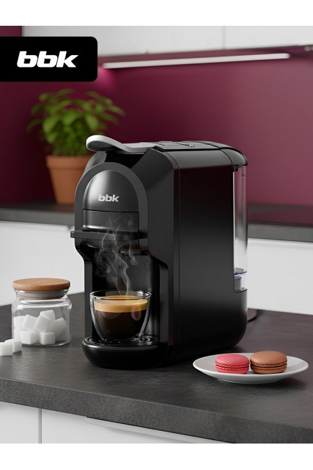 Кофеварка BBK BCM1506 (черный/серебристый) 6