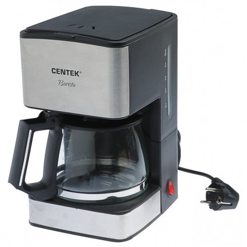Кофеварка CENTEK CT-1144 (черный/серебристый) 2