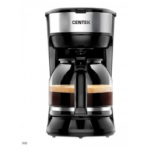 Кофеварка CENTEK CT-1147 (черный/серебристый) 2
