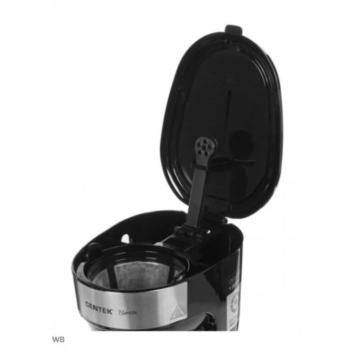 Кофеварка CENTEK CT-1147 (черный/серебристый) 6