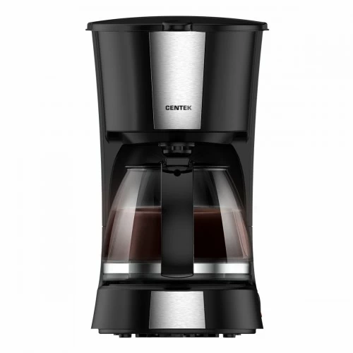 Кофеварка CENTEK CT-1149 (черный/серебристый) 