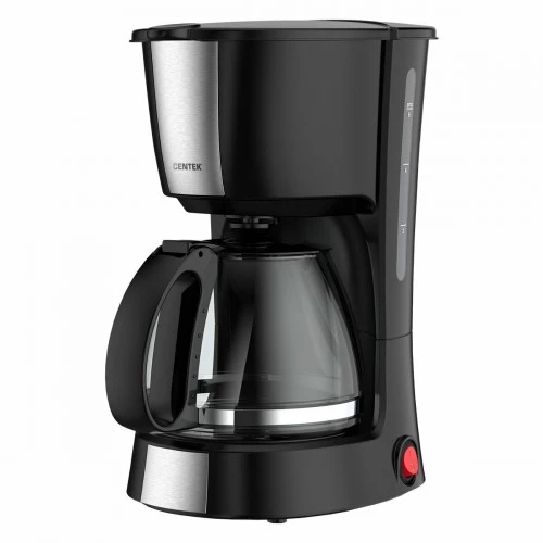 Кофеварка CENTEK CT-1149 (черный/серебристый) 1
