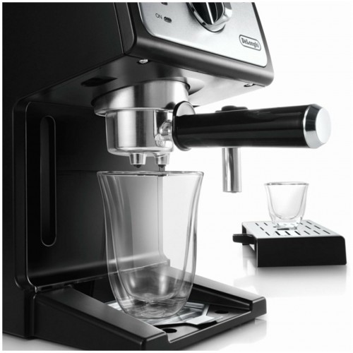 Кофеварка рожковая DeLonghi ECP 33.21. BK (черный) 9