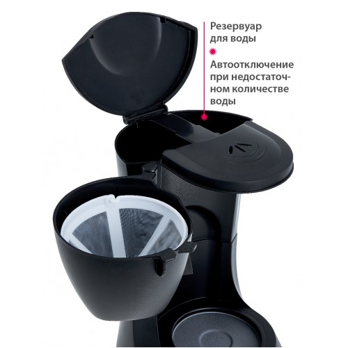 Кофеварка Delta DL-8153 (черный) 8