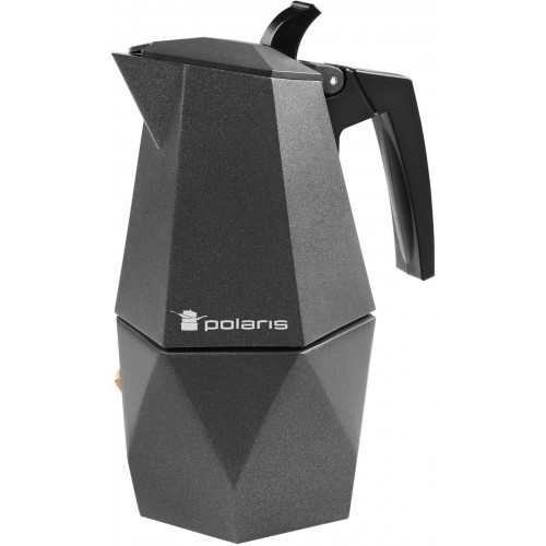 Кофеварка гейзерная Polaris Kontur 4C (серый) 1