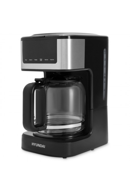 Кофеварка Hyundai HYD-1212 (черный/серебристый) 7