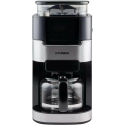 Кофеварка Hyundai HYD-1216 (черный/серебристый)