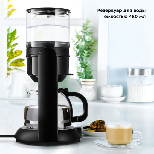 Кофеварка Kitfort КТ-7136 (черный) 1