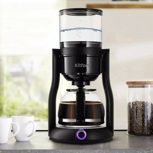 Кофеварка Kitfort КТ-7136 (черный) 4