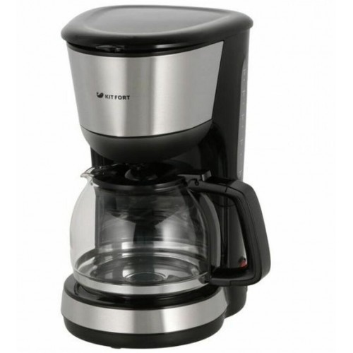 Кофеварка Kitfort KT-715 (черный/серебристый) 3