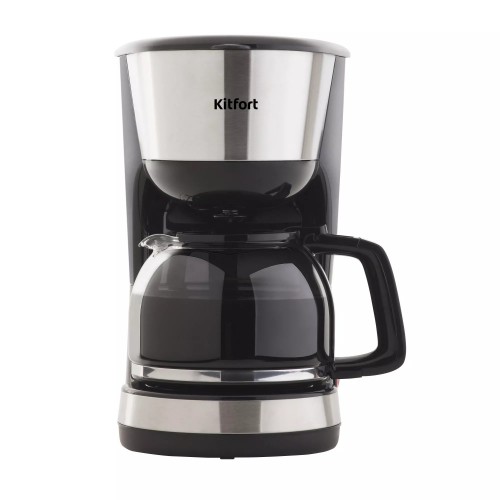 Кофеварка Kitfort KT-715 (черный/серебристый) 6