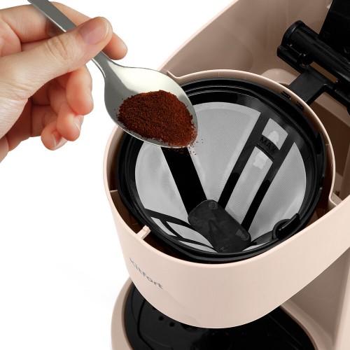 Кофеварка Kitfort КТ-7303 (бежевый) 2