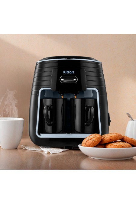 Кофеварка Kitfort КТ-7447 (черный) 5