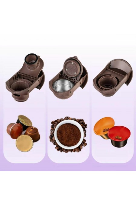 Кофеварка Kitfort KT-7448 (бежевый/коричневый) 8