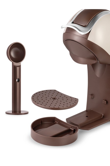 Кофеварка Kitfort КТ-7448 (коричневый/бежевый) 7