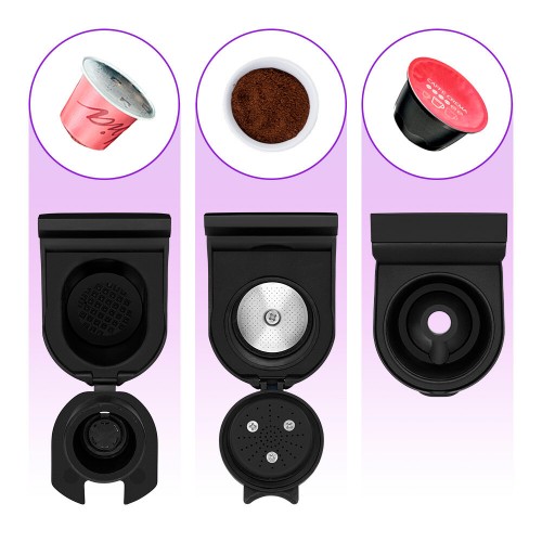 Кофеварка Kitfort КТ-7462 (синий/черный) 3