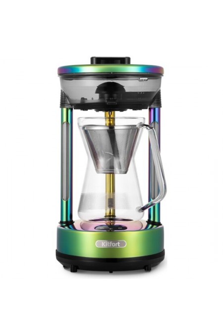 Кофеварка Kitfort КТ-7488 (зеленый) 