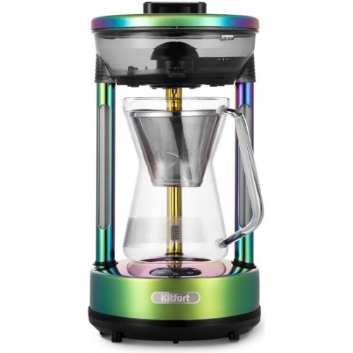 Кофеварка Kitfort КТ-7488 (зеленый) 