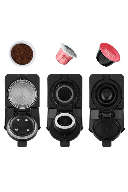 Кофеварка Kitfort КТ-7508 (серебристый/черный) 2